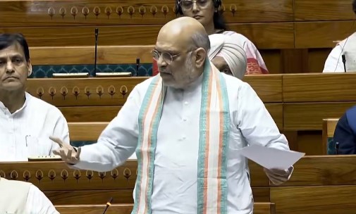 Amit Shah delivers anti-Naxal speech in Lok Sabha