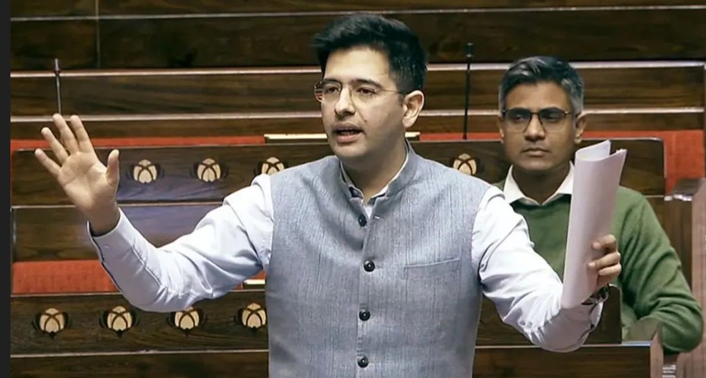 AAP removes Raghav Chadha as Rajya Sabha Deputy Leader