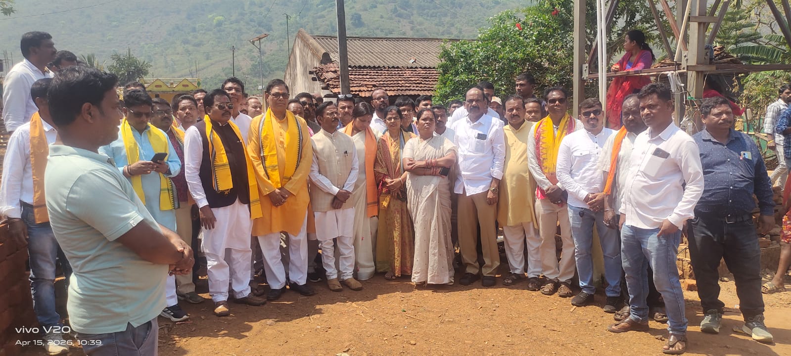 bjp-fact-finding-team-visits-sijimali-mining-area