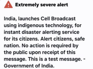 Nationwide Cell Broadcast Test Alert: ମୋବାଇଲକୁ ଆସୁଛି ଏମର୍ଜେନ୍ସି ଆଲର୍ଟ; ଭୟଭୀତ ନହେବାକୁ ପରାମର୍ଶ