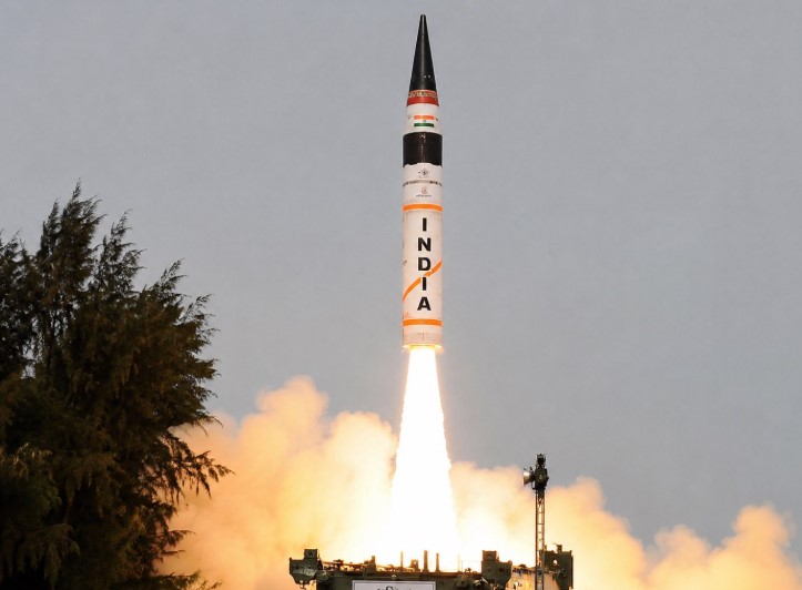 Agni-1 Ballistic Missile Successfully Test-Fired Off Odisha Coast