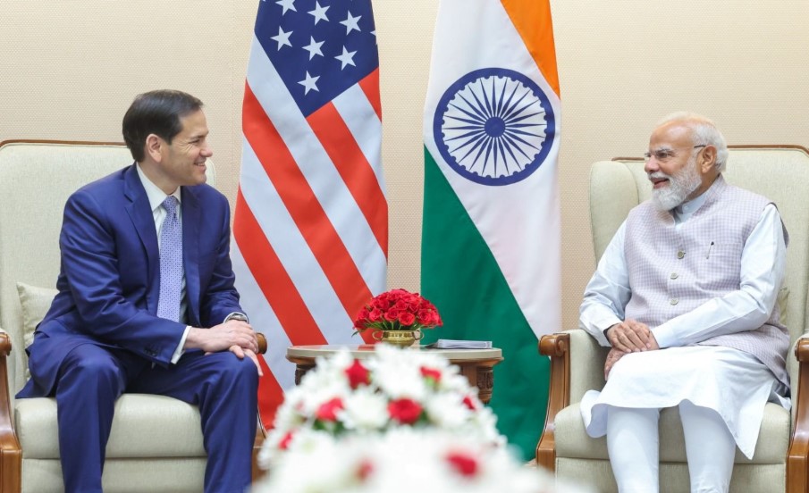 US Secretary of State Marco Rubio meets PM Modi during 4-Day India Visit