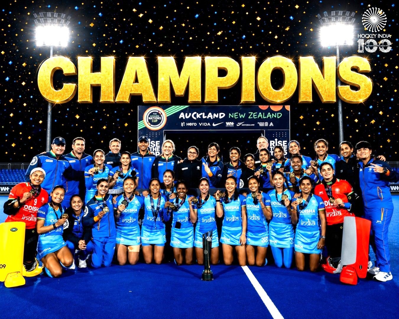 India beat New Zealand 2-0 to win FIH Women’s Nations Cup 2025-26