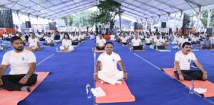 International Yoga Day: ରାଜ୍ୟସ୍ତରୀୟ ଯୋଗ ସମାରୋହରେ ଯୋଗ ଦେଲେ ମୁଖ୍ୟମନ୍ତ୍ରୀ ମୋହନ ମାଝୀ 