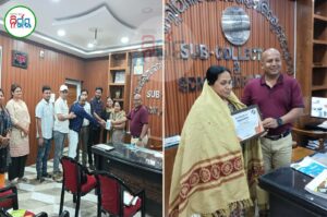 Dedication Beyond Duty: ବଜ୍ରପାତରେ ଆହତ ହୋଇ ମଧ୍ୟ ୧୦୦% ଡିଜିଟାଇଜେସନ କାମ ଶେଷ କଲେ ବିଏଲ୍‌ଓ ପ୍ରମିଳା ଓଝା; ପ୍ରଶଂସା କଲେ ମୁଖ୍ୟ ନିର୍ବାଚନ ଅଧିକାରୀ