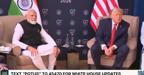 PM Modi, President Trump hold Bilateral Talks on G7 sidelines in France