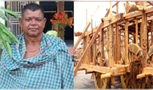 Bhoi Servitor of ‘Taladwaja’ Chariot Dies of Heart Attack: ତାଳଧ୍ୱଜ ରଥ ନିର୍ମାଣକାରୀ ଭୋଇ ସେବାୟତଙ୍କ ହୃଦଘାତରେ ମୃତ୍ୟୁ