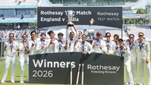 India win first-ever Women’s Test at Lord’s, thrash England by 270 runs