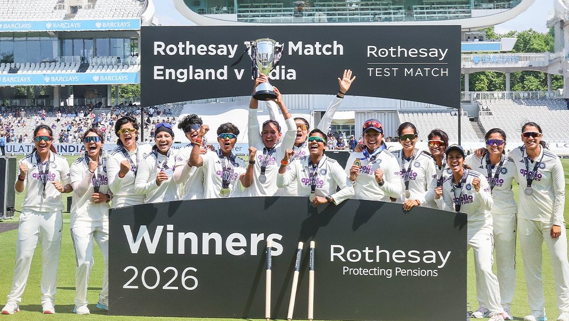 India win historic first-ever Women's Test at Lord's, thrash England by 270 runs