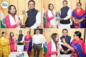 Indian Idol 16 winner Jyotirmayee: ଇଣ୍ଡିଆନ୍ ଆଇଡଲ୍ ବିଜେତା ଜ୍ୟୋତିର୍ମୟୀଙ୍କୁ ସମ୍ବର୍ଦ୍ଧିତ କଲେ ମୁଖ୍ୟମନ୍ତ୍ରୀ ମୋହନ ମାଝୀ