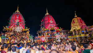 Ratha Jatra: ସରିଲା ରଥଟଣା; ଶରଧାବାଲିରେ ପହଞ୍ଚିଲା ୩ ରଥ