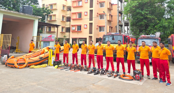 Odisha Fire Services on High Alert as Low Pressure triggers Heavy Rain