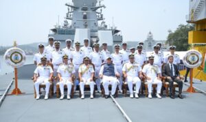 भारतीय नौसेना में शामिल हुआ INS महेन्द्रगिरि, राजनाथ सिंह ने विशाखापत्तनम में किया लोकार्पण