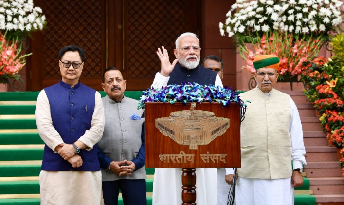 PM Modi Addresses Nation Ahead of Monsoon Session of Parliament