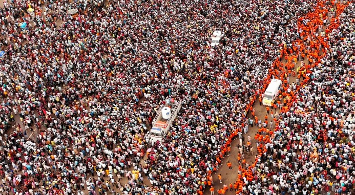 One Devotee Dies Due to Breathlessness During Puri Bahuda Jatra