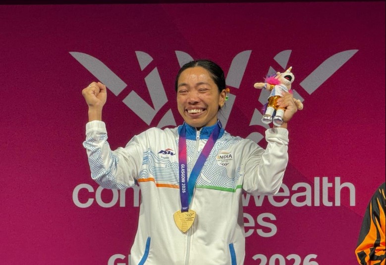 Mirabai Chanu Wins India's First Gold at Glasgow 2026 Commonwealth Games