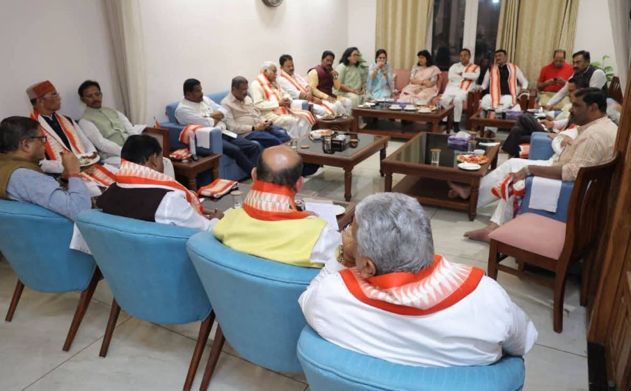 Senior Odisha BJP Leaders And MPs Hold Key Meeting In New Delhi