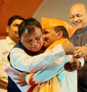 Former MLA Prabhat Biswal Joins BJP