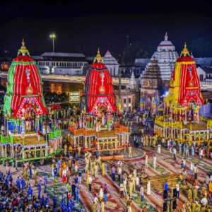 Bahuda Jatra: ପୁରୀ ଜଗନ୍ନାଥ ମନ୍ଦିରର ସିଂହଦ୍ୱାରରେ ଲାଗିଲା ୩ଟି ରଥ