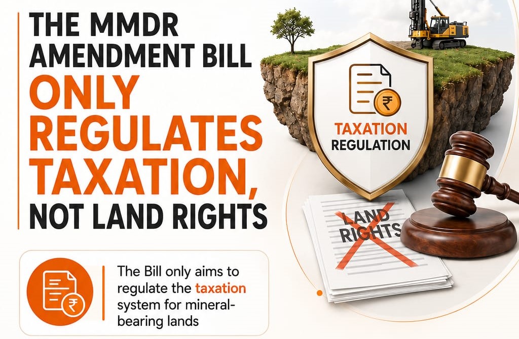 Mining Ministry Clarifies on Amended MMDR Bill: "No State Will Lose a Single Rupee"