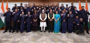 PM Narendra Modi Meets CWG Medallists: କମନୱେଲଥ୍ ଗେମ୍ସରେ ଭାରତୀୟ ବିଜେତାଙ୍କୁ ଭେଟିଲେ ପ୍ରଧାନମନ୍ତ୍ରୀ ନରେନ୍ଦ୍ର ମୋଦି
