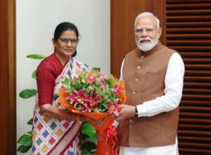 Deputy CM Pravati Parida Meets PM Modi: ପ୍ରଧାନମନ୍ତ୍ରୀ ମୋଦୀଙ୍କୁ ଭେଟିଲେ ଉପମୁଖ୍ୟମନ୍ତ୍ରୀ ପ୍ରଭାତୀ ପରିଡ଼ା