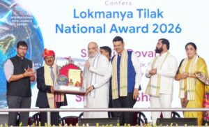 NSA Ajit Doval receives Lokmanya Tilak National Award 2026