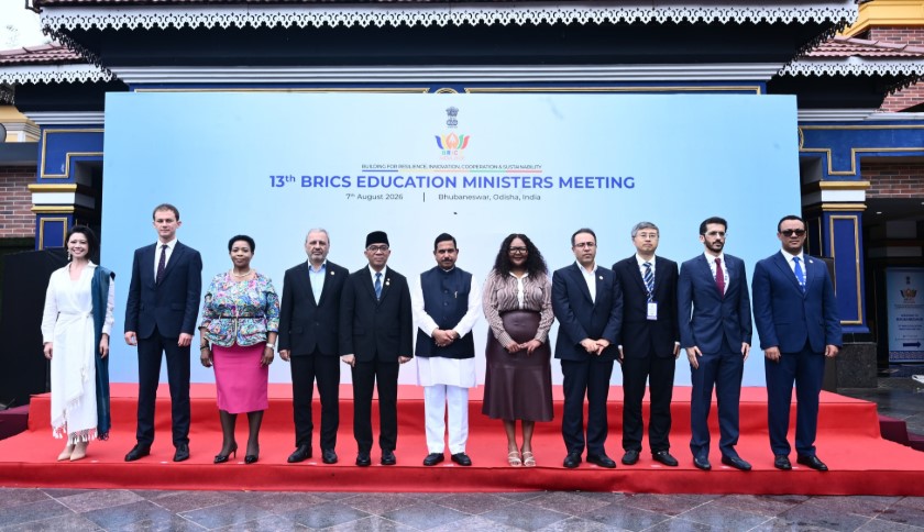 Pralhad Joshi Addresses At 13th BRICS Education Ministers’ Meeting in Bhubaneswar