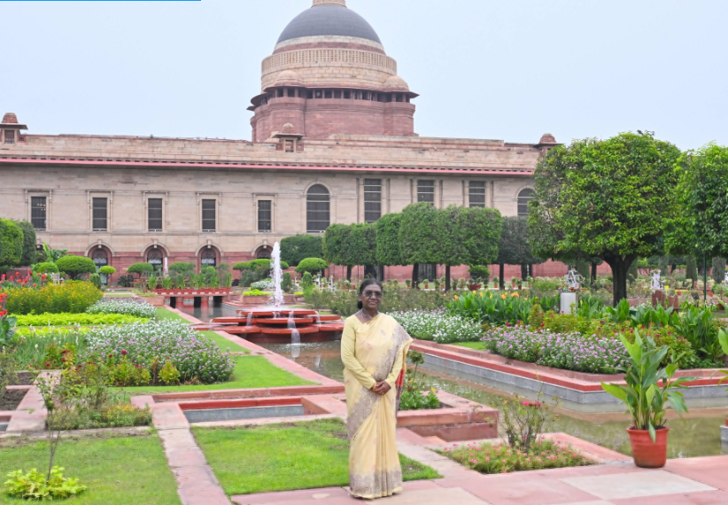 President Murmu Inaugurates Amrit Udyan Summer Annuals Edition 2026