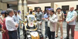 AI Robot ‘DSC Arjun’ Launched at BBSR Railway Station: ଭୁବନେଶ୍ୱର ରେଳ ଷ୍ଟେସନରେ ‘ଡିଏସସି ଅର୍ଜୁନ’ ରୋବଟ୍ ଶୁଭାରମ୍ଭ