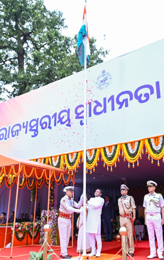 Gandhi Marg Witnesses Vibrant Independence Day Celebrations