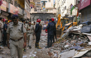 Death Toll Rises To 7 in Delhi Satya Niketan Building Collapse
