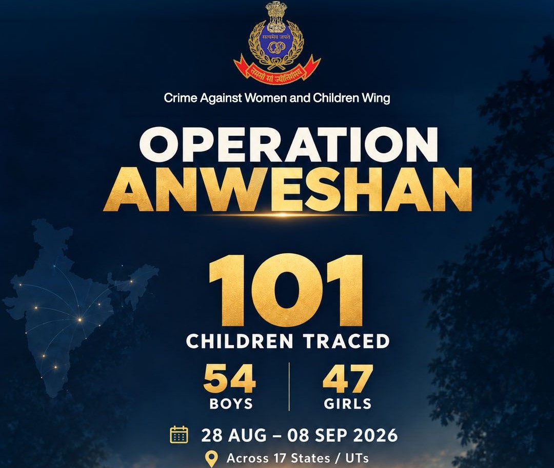 Operation Anweshan Rescues 101 Odia Children from 17 States