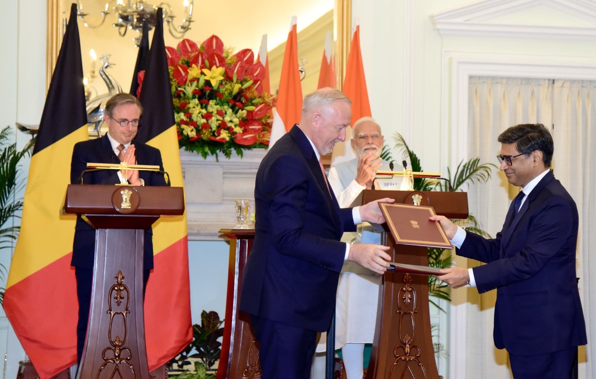 India and Belgium aim to double bilateral trade over next 5 years