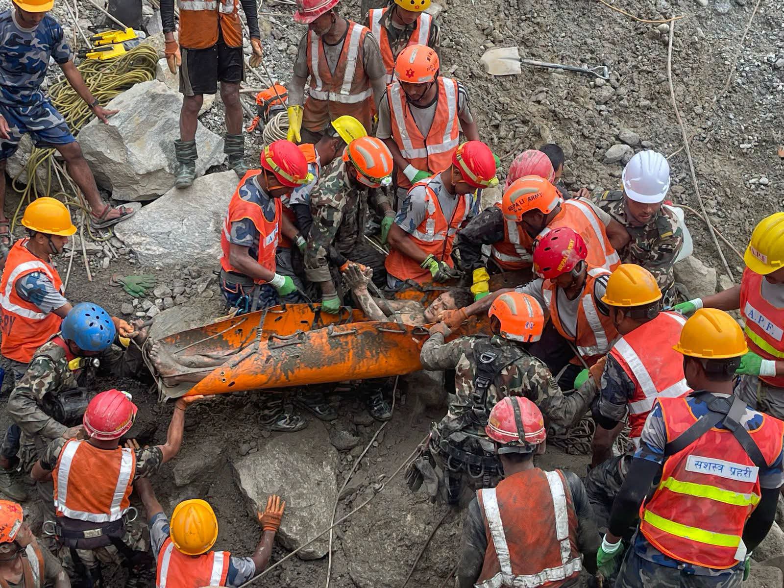 Nepal Flood: 2 Workers Rescued Alive From Hydropower Tunnel After 9 Days