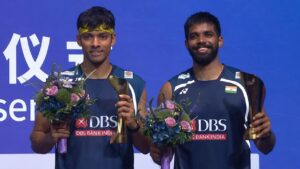 China Masters 2026: ଭାରତର ତାରକା ବ୍ୟାଡମିଣ୍ଟନ ଯୋଡ଼ି ସାତ୍ତ୍ୱିକ-ଚିରାଗ ଜିତିଲେ ଚାଇନା ମାଷ୍ଟର୍ସ ୨୦୨୬