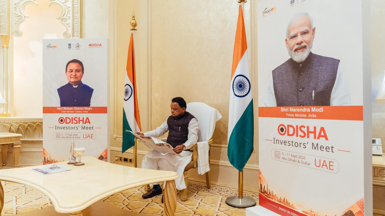 Odisha CM Mohan Majhi Arrives in Abu Dhabi to Strengthen Odisha-UAE Ties