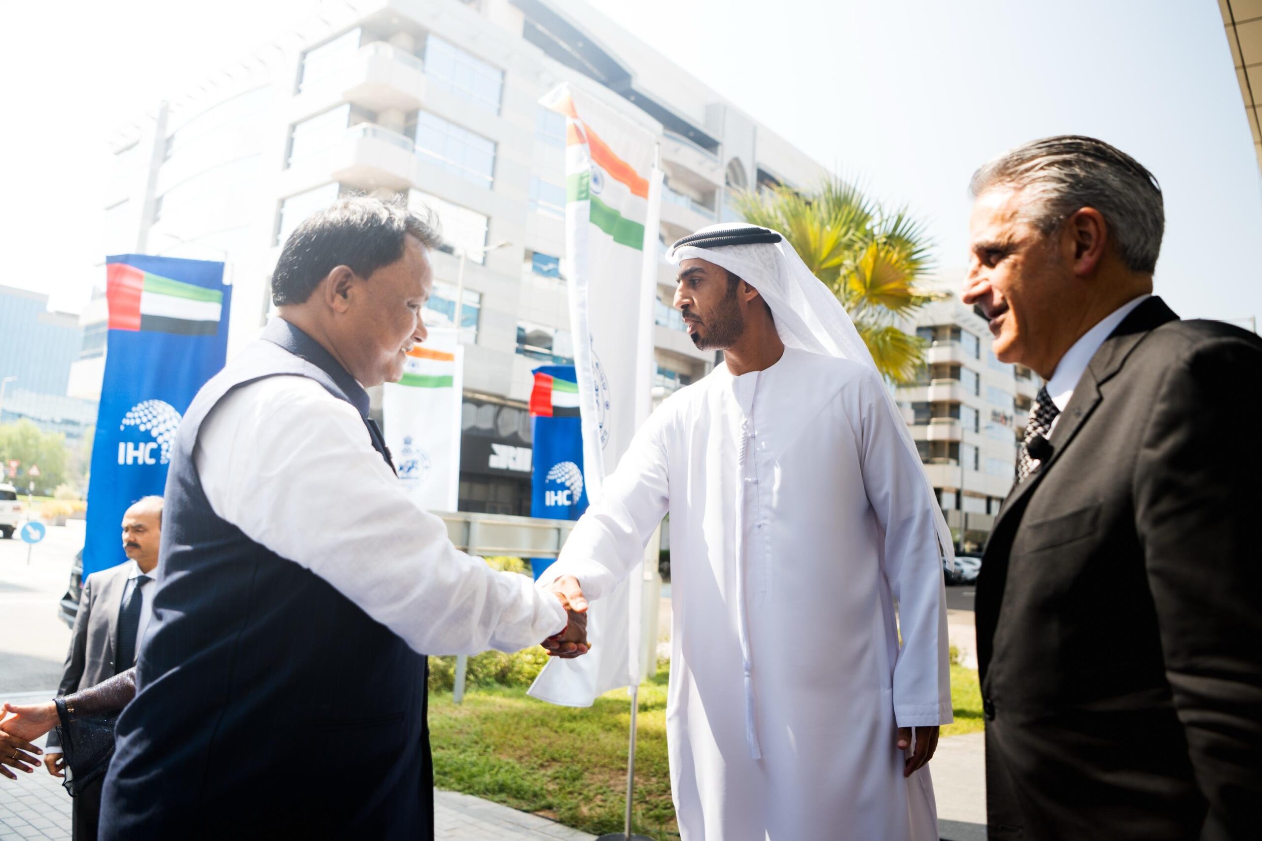 CM Mohan Majhi Receives Grand Welcome in UAE Ahead of Odisha Investors’ Meet