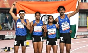 Asian Games 2026: India Wins Silver in 4x400m Mixed Relay