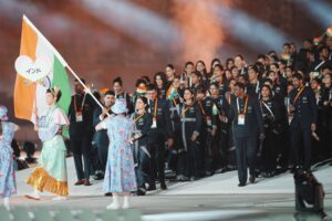 नागोया में एशियन गेम्स की शुरुआत, मनु भाकर और पवन सहरावत ने थामी भारत की कमान