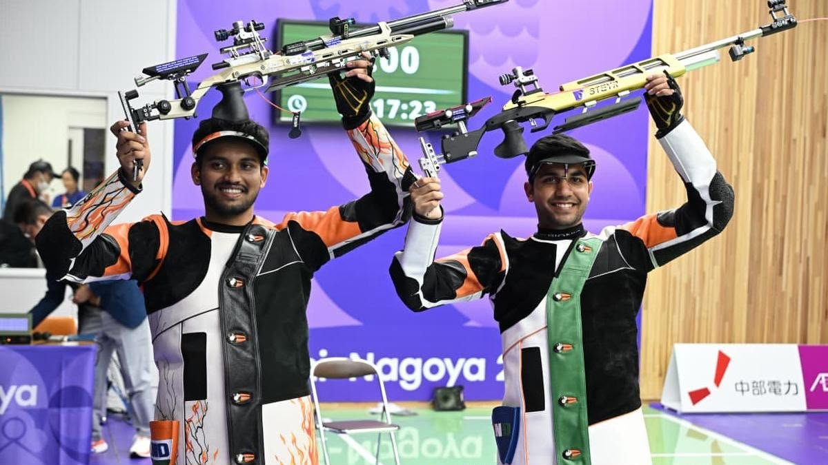 Asian Games 2026: India shines in shooting, 5 medals in 2 days.