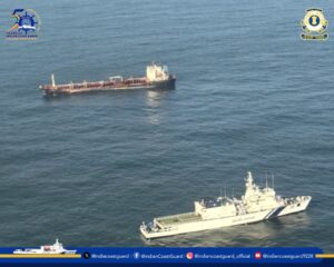 Indian Coast Guard Averts Maritime Disaster, Rescues Chemical Tanker Off Paradip