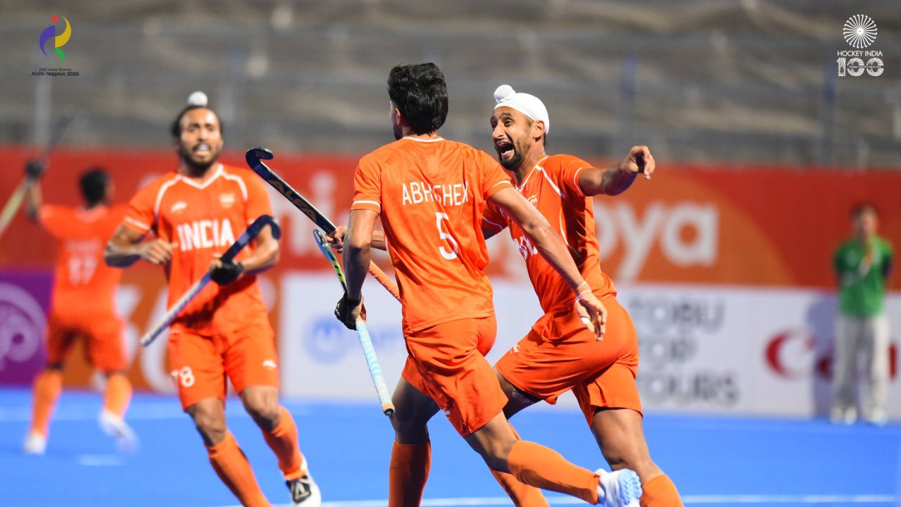 India Beat Pakistan 4-3 To Storm Into Asian Games 2026 Men's Hockey Final