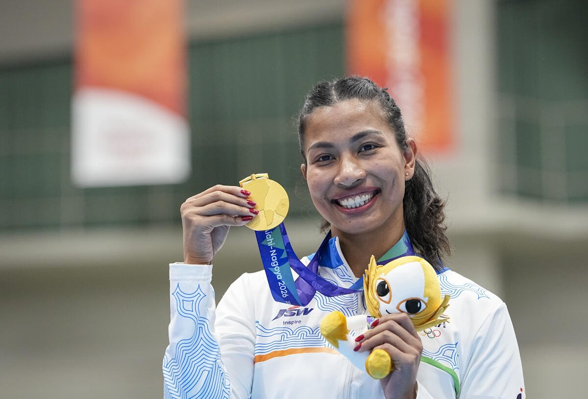 Lovlina celebrates birthday with maiden gold at Asian Games