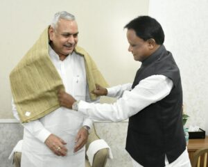 Odisha CM Meets Saudan Singh: ବିଜେପି ରାଷ୍ଟ୍ରୀୟ ସହ ସାଧାରଣ ସମ୍ପାଦକ ସୌଦାନ ସିଂହଙ୍କୁ ଭେଟିଲେ ମୁଖ୍ୟମନ୍ତ୍ରୀ ମୋହନ ମାଝୀ