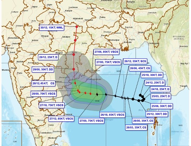 Cyclone Arnab Intensifies into Very Severe Cyclonic Storm
