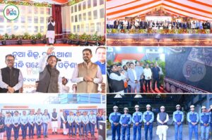 Odisha CM Launches 46 Mega Projects in Jajpur: କଳିଙ୍ଗନଗରରେ ଶିଳ୍ପାୟନର ‘ସ୍ୱର୍ଣ୍ଣିମ ଅଧ୍ୟାୟ’ ଆରମ୍ଭ; ୪୬ଟି ନୂଆ ପ୍ରକଳ୍ପର ଶୁଭାରମ୍ଭ କଲେ ମୁଖ୍ୟମନ୍ତ୍ରୀ ମୋହନ ମାଝୀ