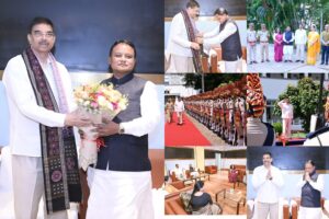 Farewell to Odisha Governor Dr. Hari Babu Kambhampati: ଓଡ଼ିଶାରୁ ବିଦାୟ ନେଲେ ଡ. ହରି ବାବୁ କମ୍ଭମପାଟି: ଲୋକ ଭବନରେ ‘ଗାର୍ଡ ଅଫ୍ ଅନର୍’ ଓ ବିମାନବନ୍ଦରରେ ଦିଆଗଲା ସମ୍ବର୍ଦ୍ଧନା