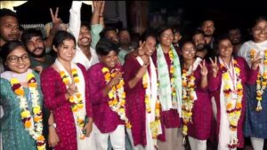 RD Women’s University Student Union Election: ଅଧରାତିରେ ପ୍ରକାଶ ପାଇଲା ରମାଦେବୀ ବିଶ୍ବବିଦ୍ୟାଳୟ ଛାତ୍ର ସଂସଦ ଫଳାଫଳ; ବିସିଜେଡିର ବିପୁଳ ବିଜୟ