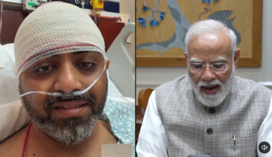 PM Modi Speaks to Captain Smit Machchhar, Praises His Courage